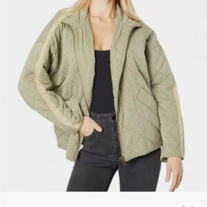Bagatelle Quilted Puffer Jacket in Sage